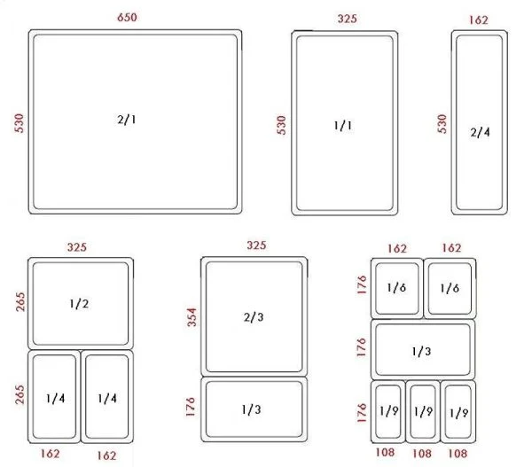Bac Gastro copolyester sans BPA GN1/9