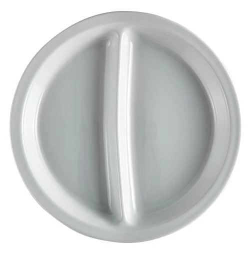 Vaisselle en porcelaine pour plateau repas isotherme Tablotherm