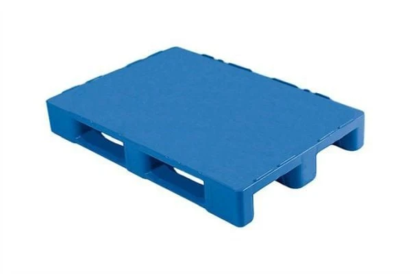 Palette alimentaire hygiénique plateau fermé 3 semelles 4t
