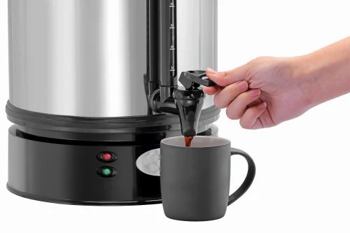 Percolateur à café professionnel 48-90 tasses – Inox double paroi