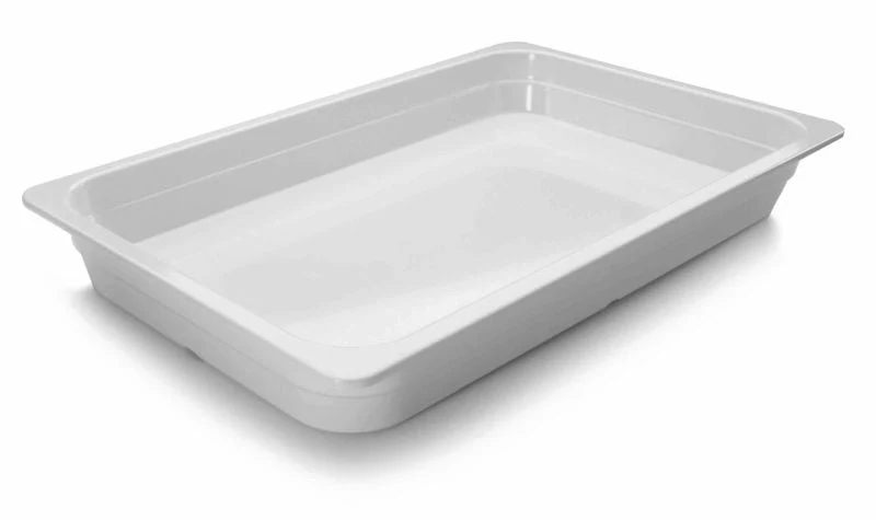 Bac gastro en mélamine blanc – Léger, hygiénique et résistant