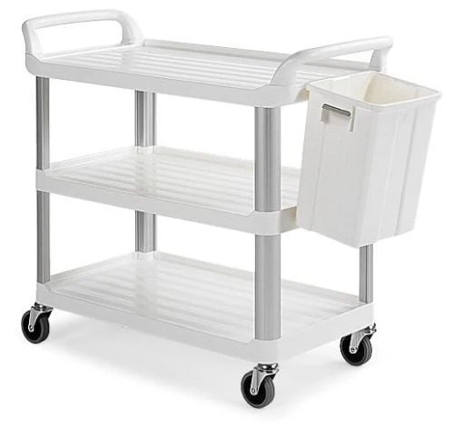 Chariot de service à 3 tablettes