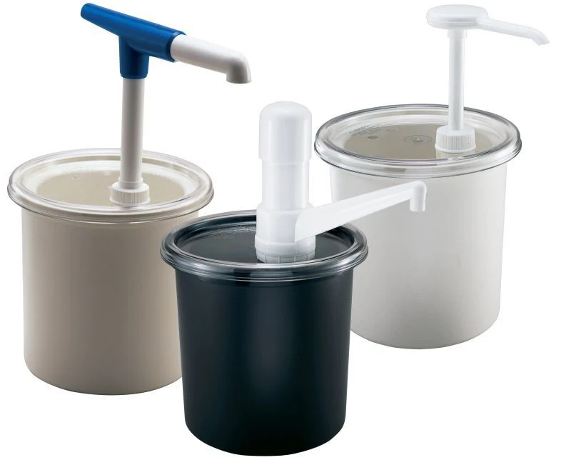 Pompes avec couvercles pour pots eutectiques