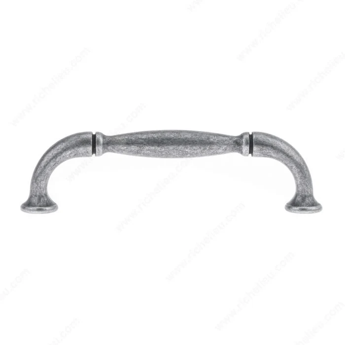 Poignée traditionnelle en métal 237 - Fer forgé 96mm