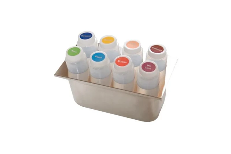 Support organisateur pour bouteilles FIFO – 3 modèles (4, 6 ou 8 trous)