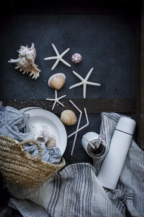 Thermos blanc pratique et design