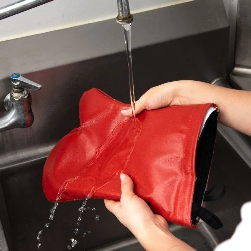 Moufle de nettoyage pour friterie