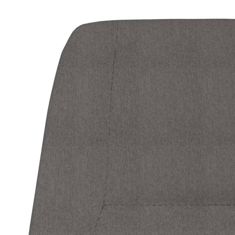 Fauteuil lounge chaise de canapé design moderne en tissu gris clair DEC026669