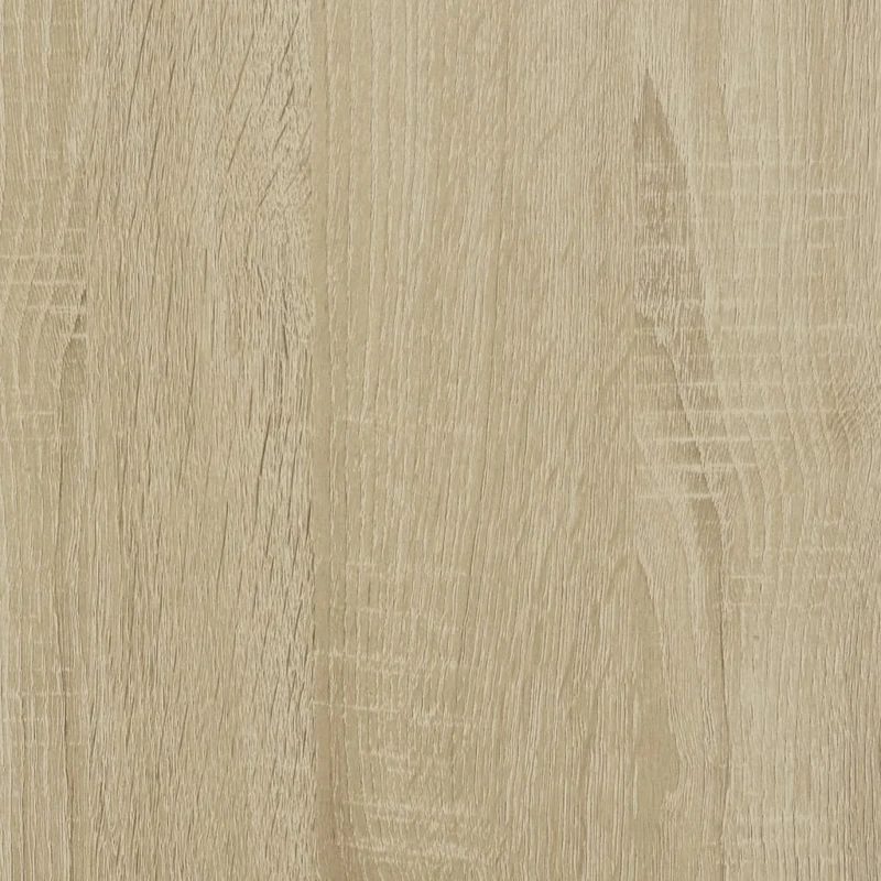 Meuble de bureau armoire de rangement avec 4 compartiments 60 x 32 x 153 cm bois ingénierie couleur chêne DEC024477