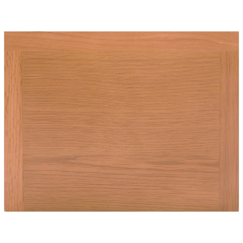 Table d'appoint avec tiroir et étagère 35 x 27 x 55 cm en bois de chêne DEC032580