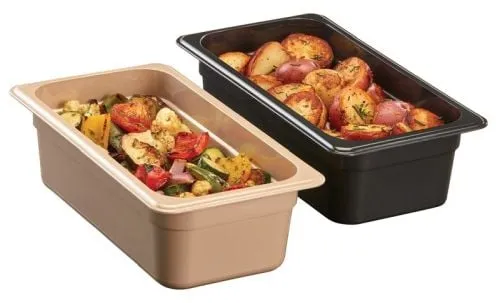 Bac Gastro Haute Température H-Pan GN 1/4 – Polyvalent & Résistant (Lot de 6)