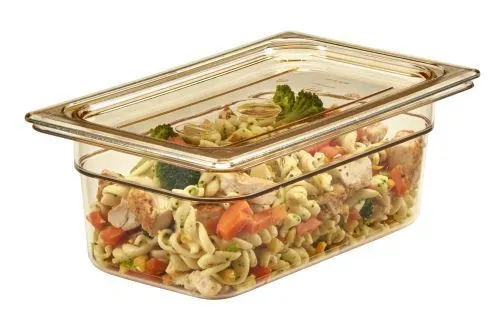 Bac Gastro Haute Température H-Pan GN 1/4 – Polyvalent & Résistant (Lot de 6)