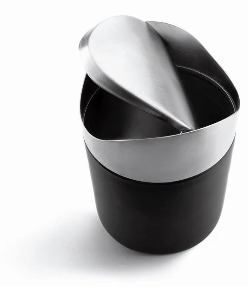 Poubelle de table inox 1,2 litre