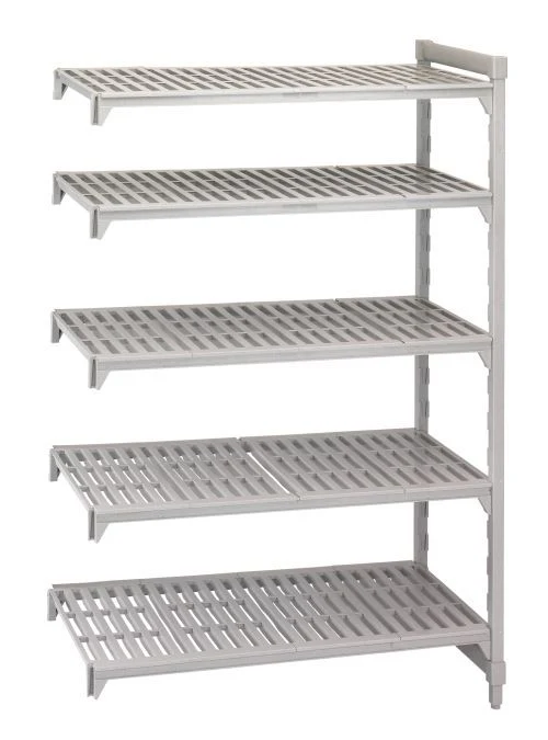 Rayonnage alimentaire Premium - Unité additionnelle - Hauteur 1800 mm - 5 étagères