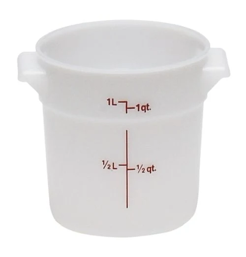 Boîte à repas professionnelle en polyéthylène – Lot de 6 à 12