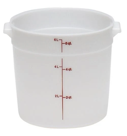 Boîte à repas professionnelle en polyéthylène – Lot de 6 à 12