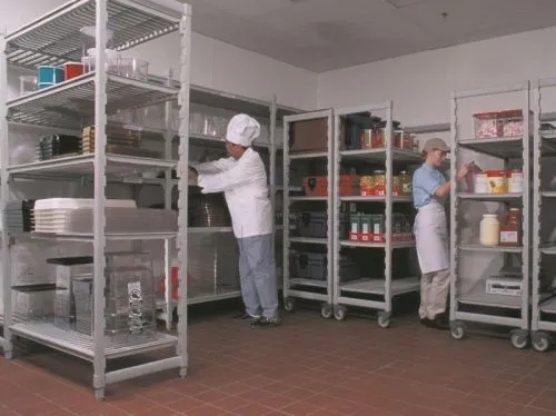 Rayonnage alimentaire Premium - Unité additionnelle - Hauteur 1700 mm