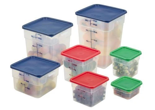 Boîte à provision en polypropylène translucide
