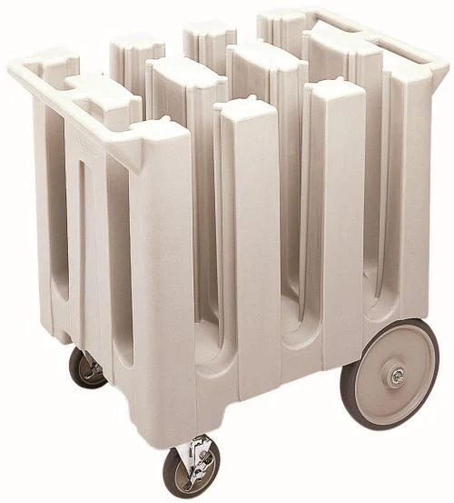 Chariot pour assiettes à colonnes symétriques