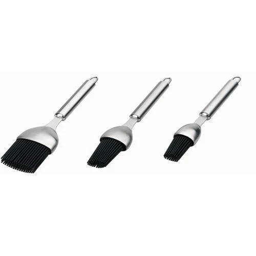 Pinceau en silicone, inox