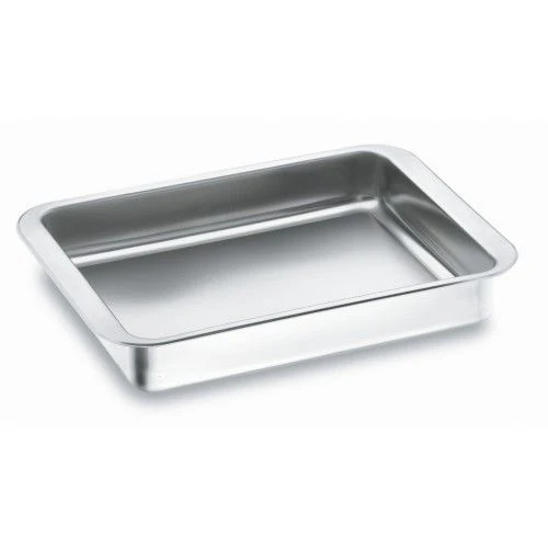 Plat à rotir inox, sans anses