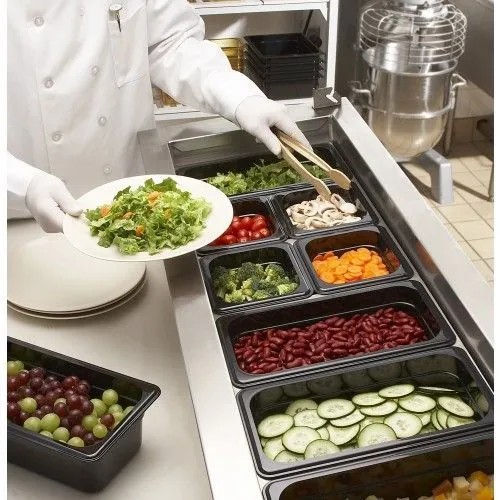 Pince plate ou dentelée, de service