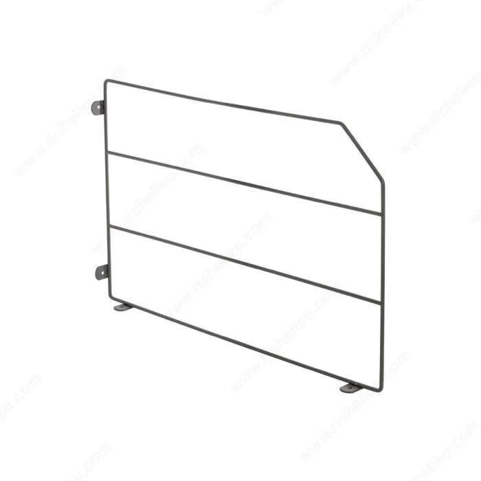 Séparateur de plats de cuisson en fil d'acier – Graphite