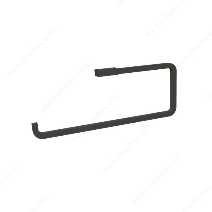 Support à rouleau de papier essuie-tout, fini graphite