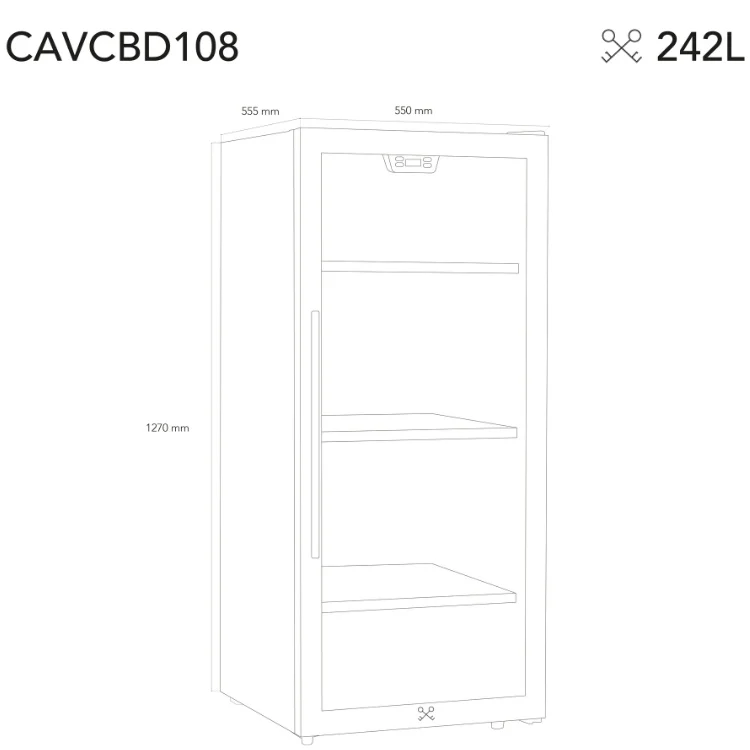 Cave à Vin Pose Libre 60 CM