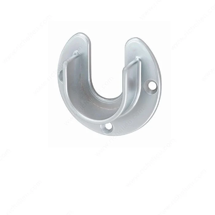 Supports de 5,33 cm (1-5/16 po) pour tringle de garde-robe/placard