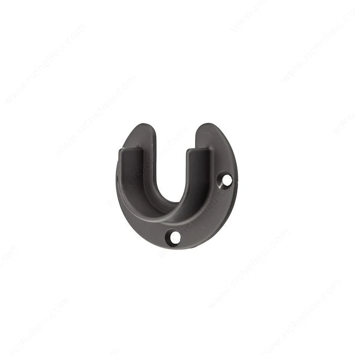 Supports de 5,33 cm (1-5/16 po) pour tringle de garde-robe/placard