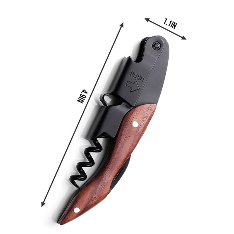 Tire-bouchon en bois pour serveur