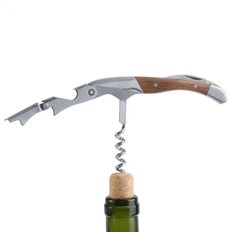 Tire-bouchon en bois sommelier