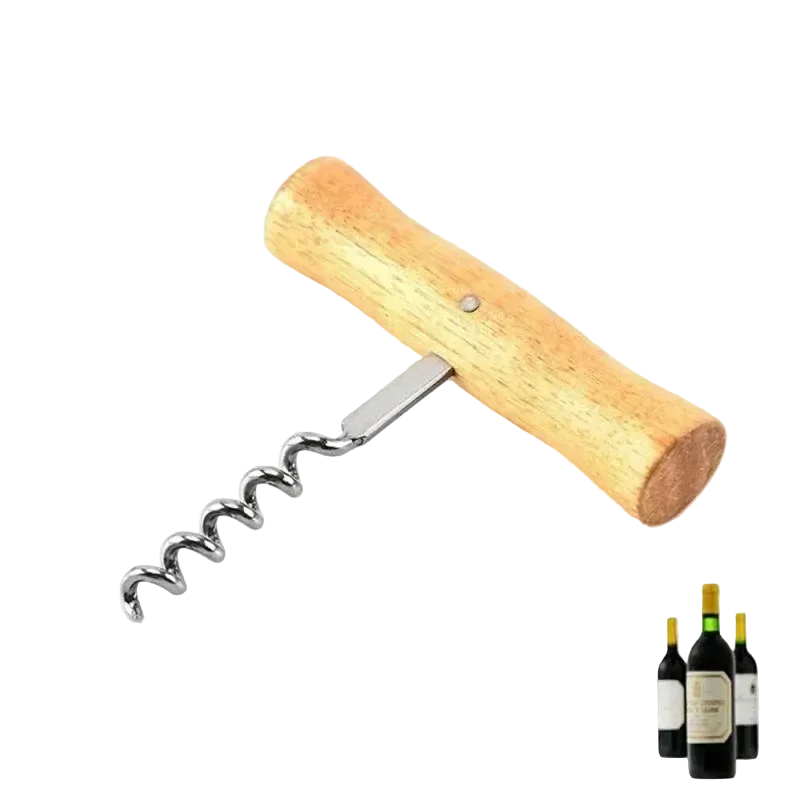 Tire-bouchon en bois classique