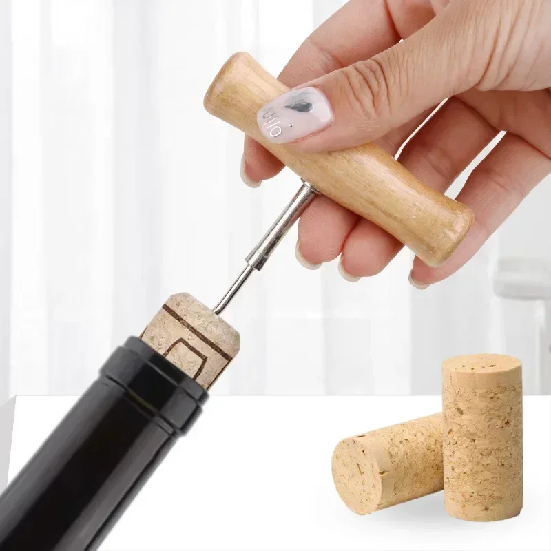 Tire-bouchon en bois classique