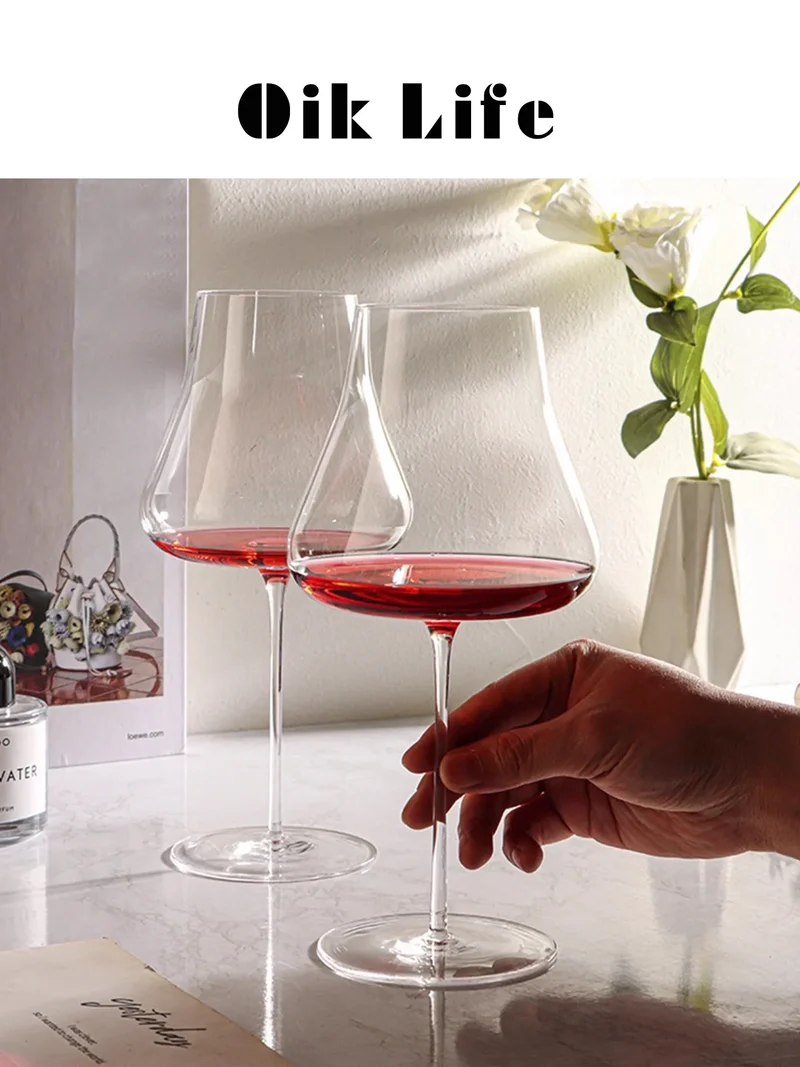 Lot de deux verres tulipe vin Volcano