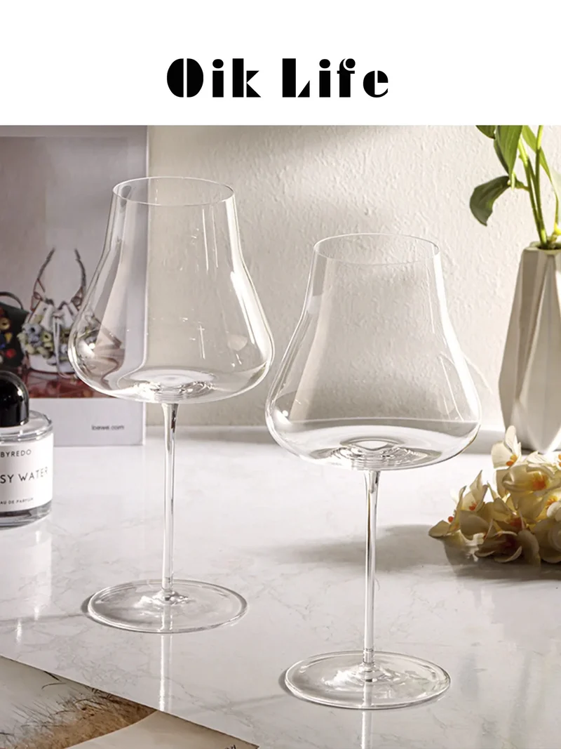 Lot de deux verres tulipe vin Volcano