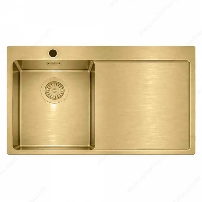 Évier accessible en acier inoxydable Trendline EST-3401BL