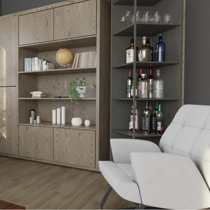 ORBIX 360° - Quincaillerie d'ouverture rotative avec fermeture amortie