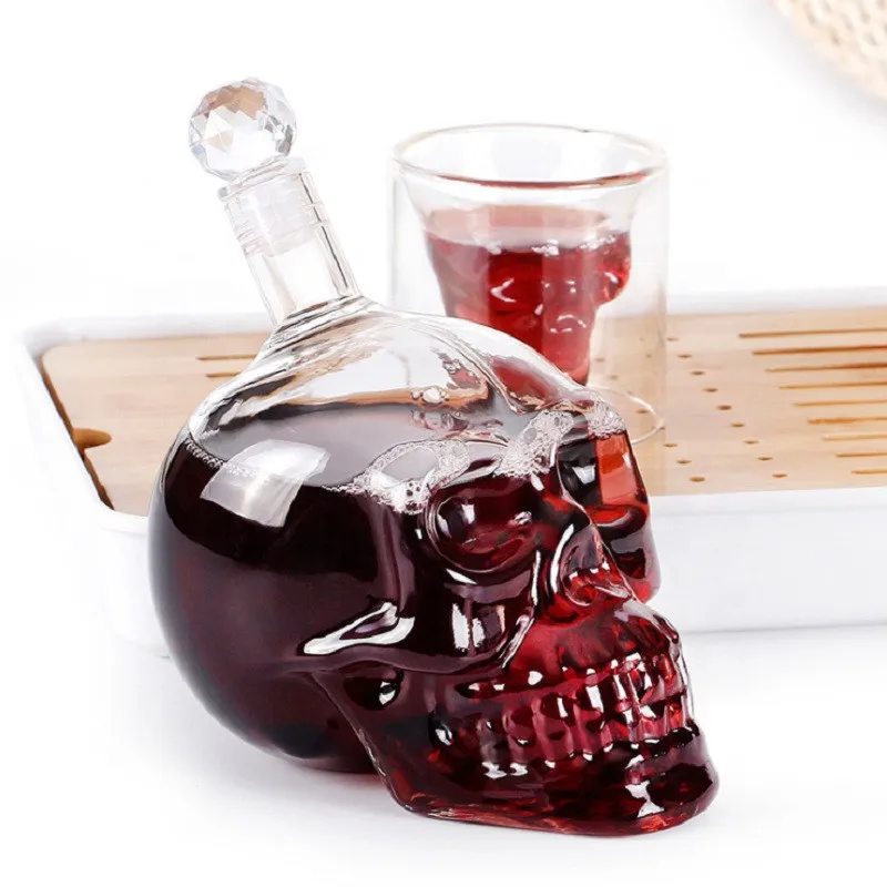 Carafe à whisky crâne 850ml