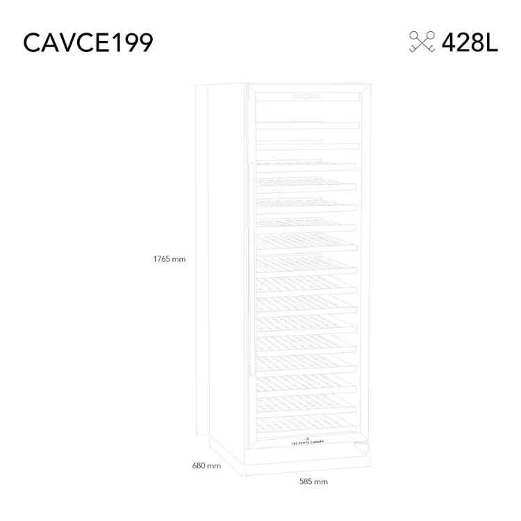Cave à Vin Hauteur 180 CM