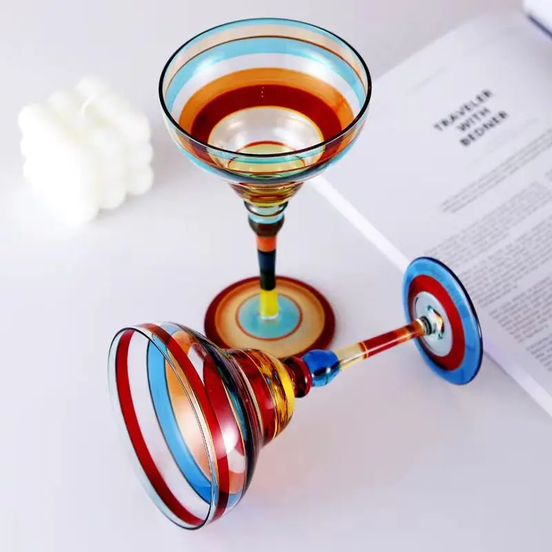 Verre margarita peinture