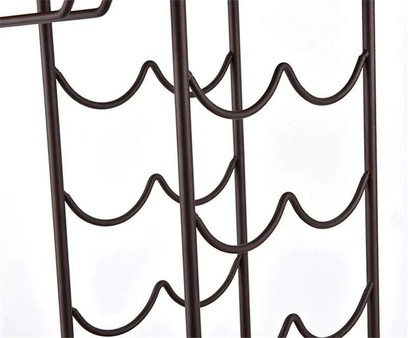 Porte Bouteille En Bois Tress'