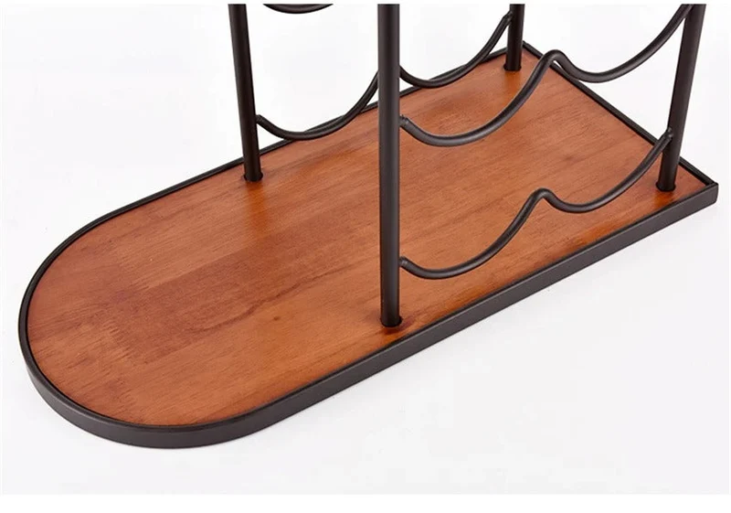 Porte Bouteille En Bois Tress'