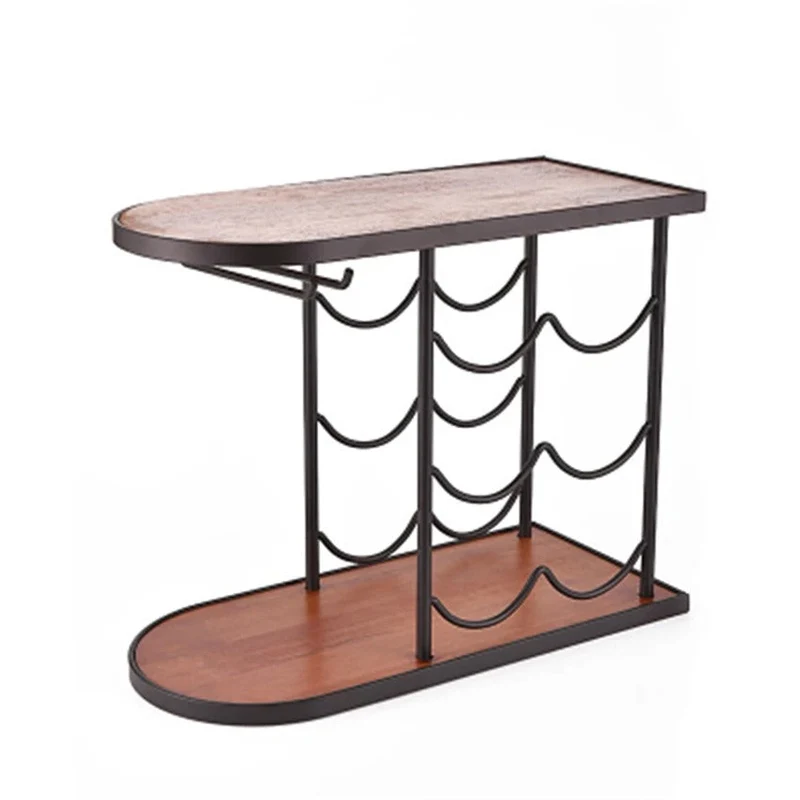 Porte Bouteille En Bois Tress'