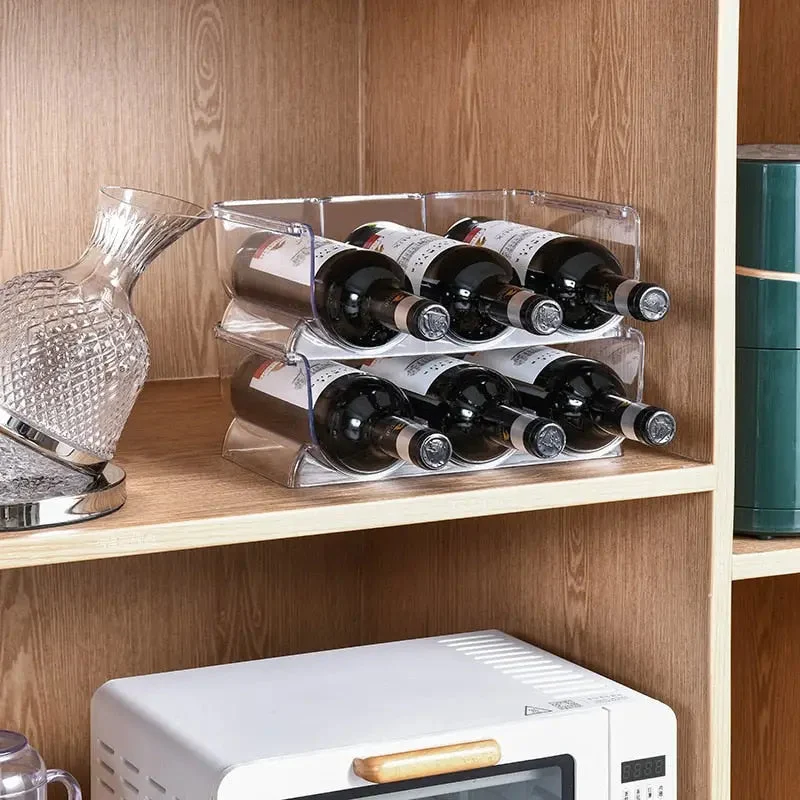 Porte Bouteille Frigo Universel | Clear
