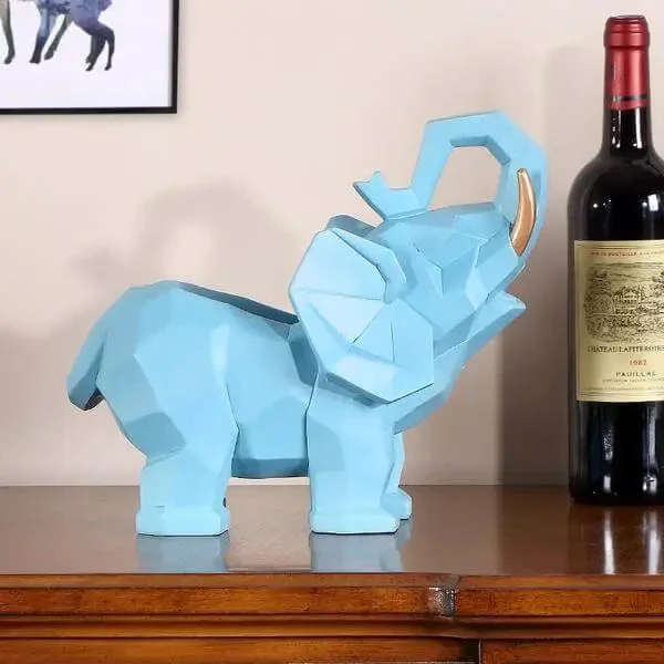 Porte Bouteille Design Éléphant