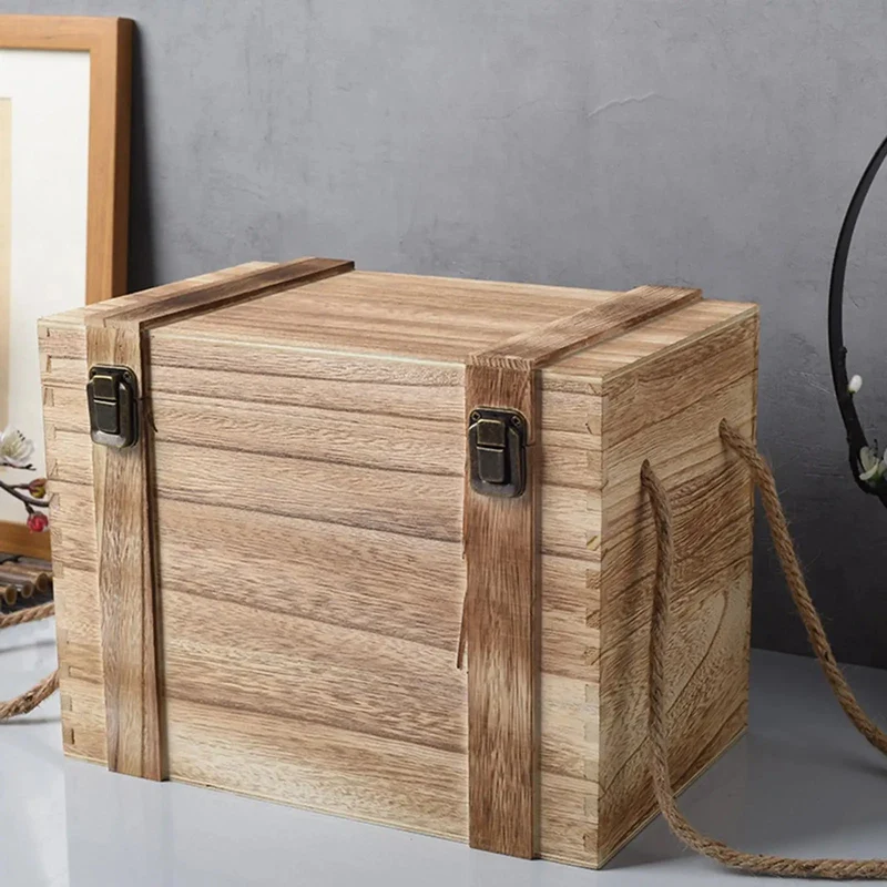 Caisse de bois vin Rustik