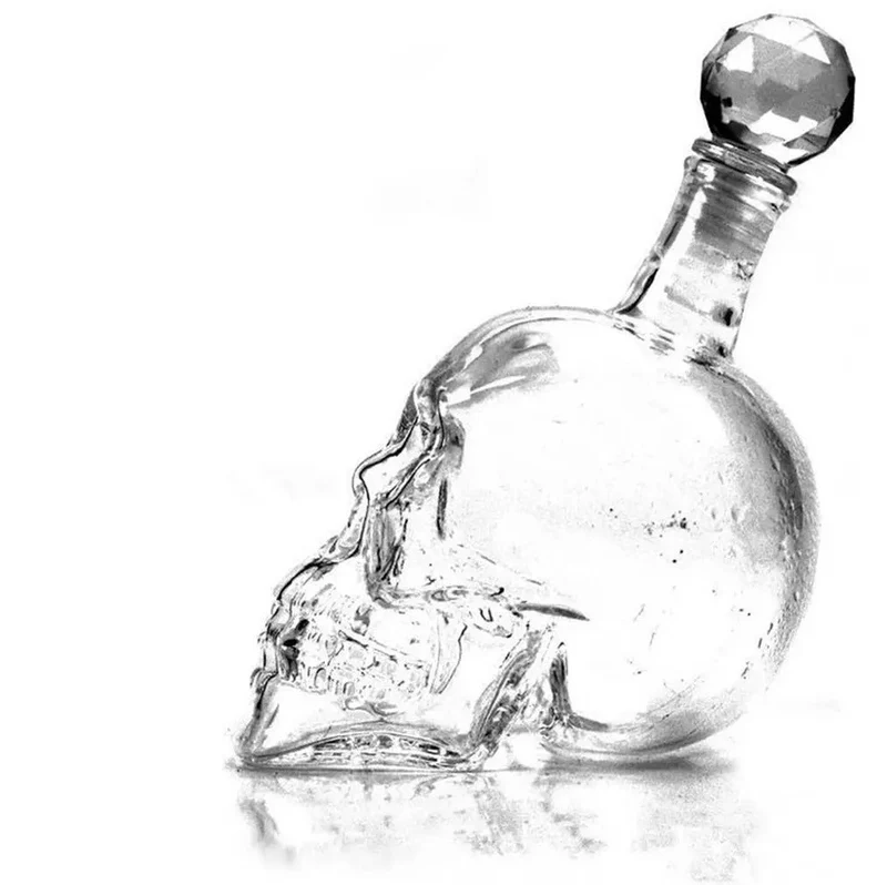 Décanteur de vin Tête de Mort