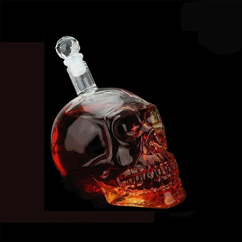 Décanteur de vin Tête de Mort